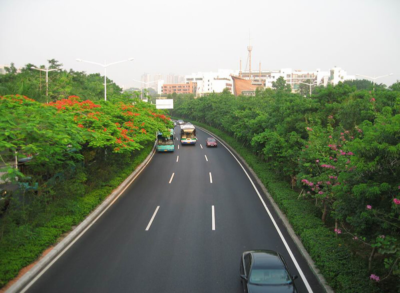 高速公路互通区的园林绿化设计理念